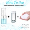 50Pcs Foam Pump Bottle 1oz Refillable Dispenser Bulk Travel Size