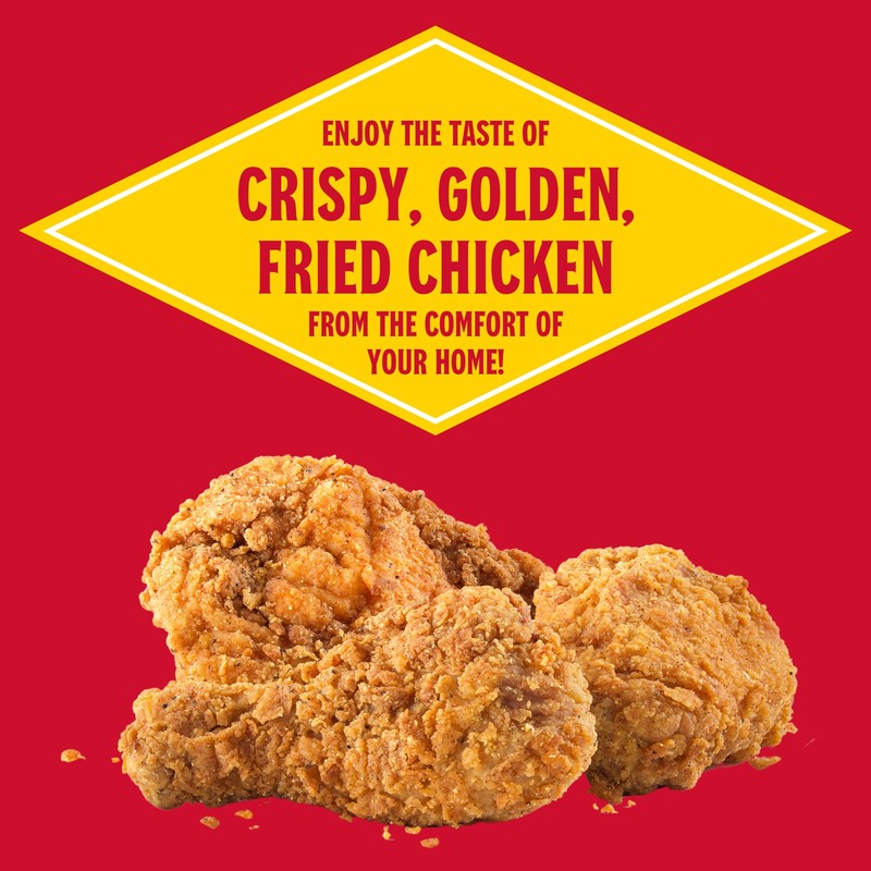 Louisiana Seasoned Chicken Fry Batter Pack of 3 Crispy Southern