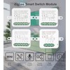 2CH Zigbee Mini Smart Switch Relay Module Support 2 Way