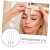 BUGUUYO 5sets Sweat Resistant Eyebrow Microblading Positioning Pen Tattooing Supplies