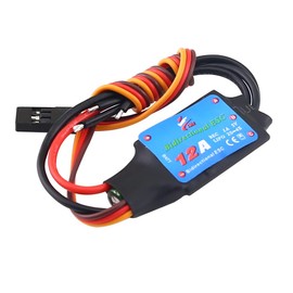 ZMR Bidirectional Brushless 12A 2-4S ESC with 1A 5V UBEC Output for RC Vehicle and Ship Models