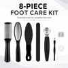 8-Piece Stainless Steel Foot Care Kit for Pedicure – Dead