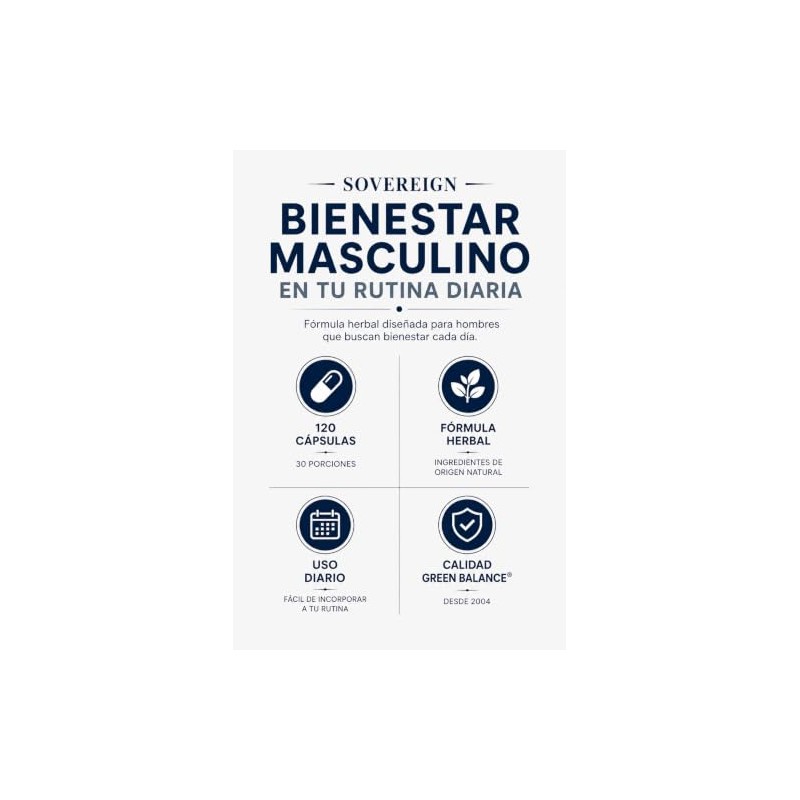 Suplemento Alimenticio para la Próstata | 120 Cápsulas - Salud