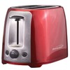 Brentwood TS-292R Cool Touch 2-Slice Extra Wide Slot Toaster, Red