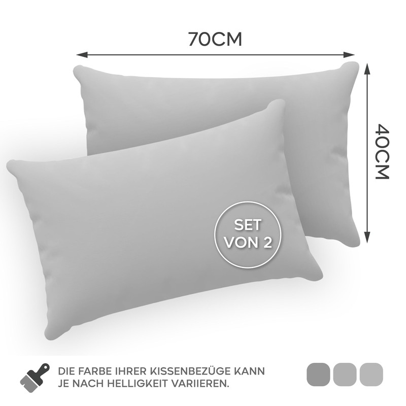 Twinzen® Cushion Covers, 100% Jersey Cotton, 150 GSM, Cushion Cover