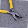 Gadpiparty Bent Nose Pliers DIY Pliers with Flat Jaw for