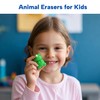 Gomimeor Animal Erasers for Kids, 35 Pcs Cute Pencil Erasers