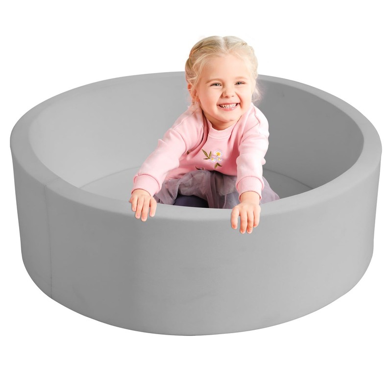 TRENDBOX Foam Ball Pit, 36" x 12" Indoor Outdoor Soft