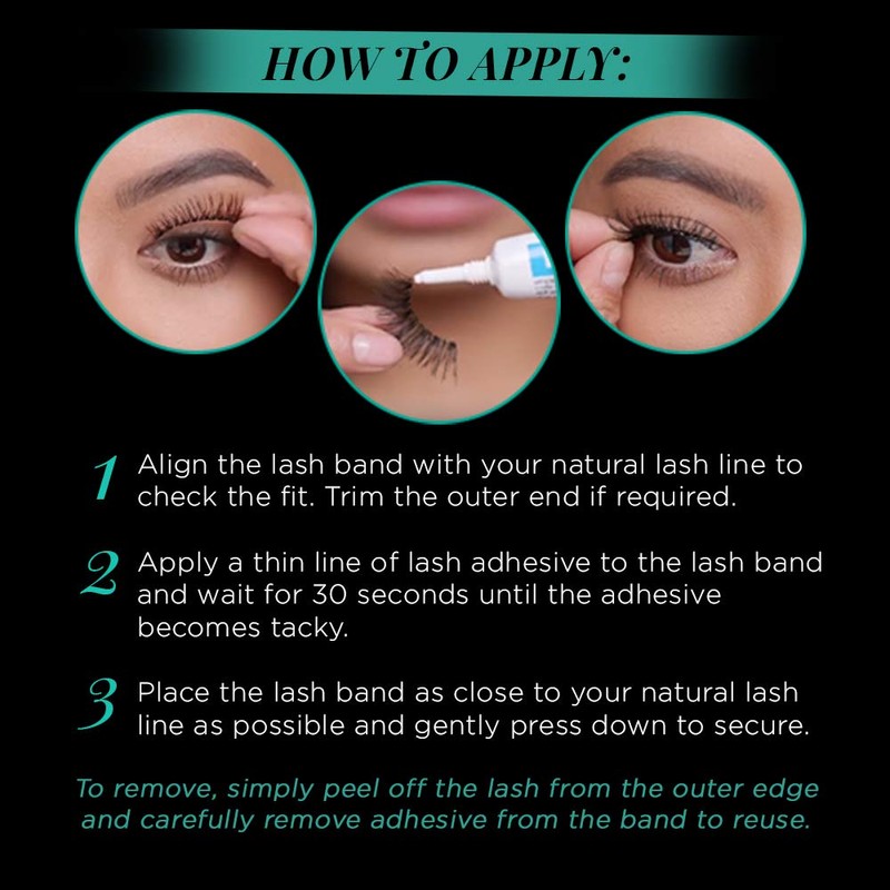 Ardell False Eyelashes Natural Lashes Babies Black - Lightweight, Short