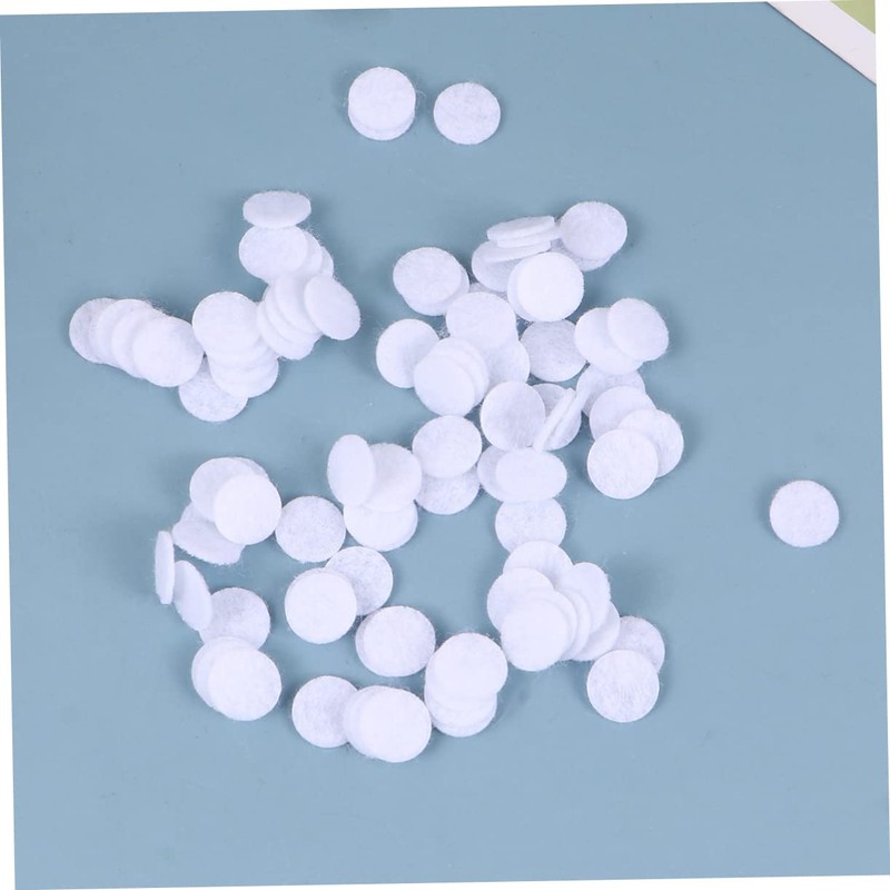DOITOOL 200pcs Cotton Filters Replacement Round Cotton Pads Facial Vacuum