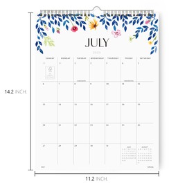 Jotsome Wall Calendar 2025-2026, Runs from July 2025 Until December 2026, Academic Calendar, Modern Aesthetic Wall Calendar, Wall/Desktop Perfect for Home, School, Office,Easy to organize,11.2"x14.2"