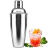 NewGF Cocktail Shaker,Drink Mixer with Built-in Strainer for Mixing Drinks