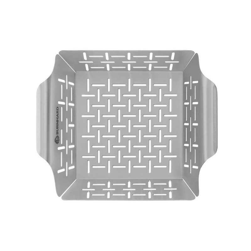Barbecue Basket for Vegetables, Stainless Steel, Vegetable Basket for Gas