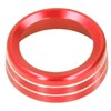 Air Conditioner Switch CD Button Knob Cover Trim Aluminium Alloy