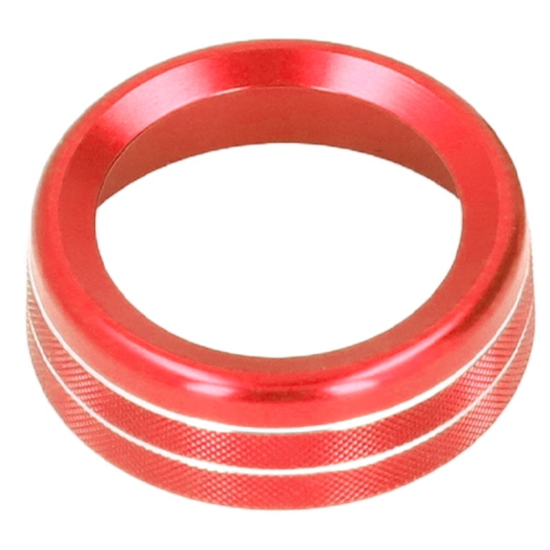 Air Conditioner Switch CD Button Knob Cover Trim Aluminium Alloy