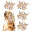FOMIYES 5 Pcs Softball Hair Bows Cheer Ponytail Holder Sports