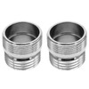 Faucet Adaptor 2PCS Aerator Connector 1/2" Thread Solid Metal Kitchen