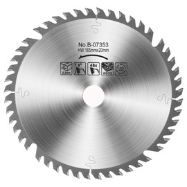 6-1/2" 48T Carbide Tipped Blade for Makita Track Saw Blade，B-07353 Blade for Makita SP6000J Plunge Circular Saw, 6 1/2 Blade Replacement for Makita, Wen, Dewalt Saw Blade 2 Year Warranty