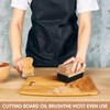 Qinyoung 2 Pcs Cutting Board Oil Wax Applicator Butcher Block