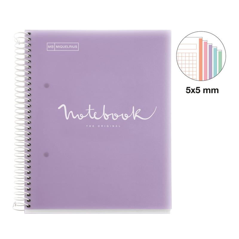 Miquelrius - Notebook A5 Notebook Emotions 120 Sheets 90 g/m²