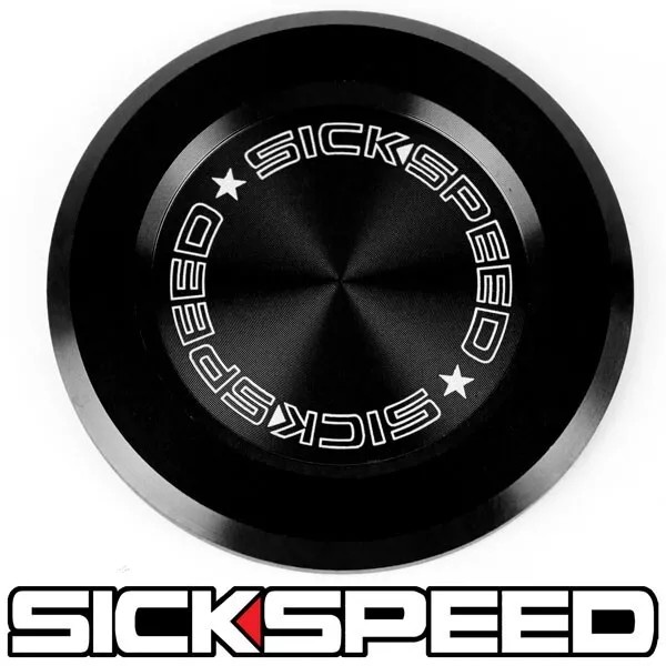 SICKSPEED BLACK REAR WINDSHIELD WIPER DELETE INSERT CAP FOR CAR/TRUCK