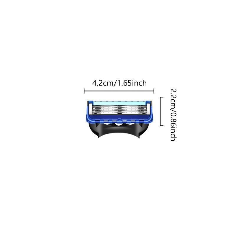 Men's Razor Blades, Manual Razor Blade Set, Replacement Razor Blades