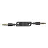 Verbatim 3.5mm Aux Cable Retractable 75cm - Black