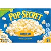 Pop Secret Microwave Popcorn, Butter, 3.2 Oz, 3 Ct