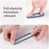 12 PCS Wrist Coil Keychain Flexible Spring Spiral Coil Stretchable