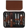 Tenartis 9 Piece Stainless Steel Manicure and Pedicure Case Real