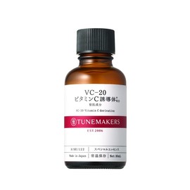 TUNEMAKERS Large Capacity VC-20 Vitamin C Derivative, 1.0 fl oz (30 ml), Solution Serum