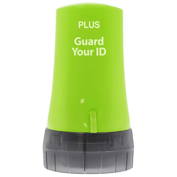 Guard Your ID ADVANCED Roller Identity Theft Prevention Security Stamp GREEN Mask out Private Information works on Glossy Paper (38311)