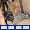 sourcing map Flex Head Stubby Ratcheting Combination Wrench 18mm Metric