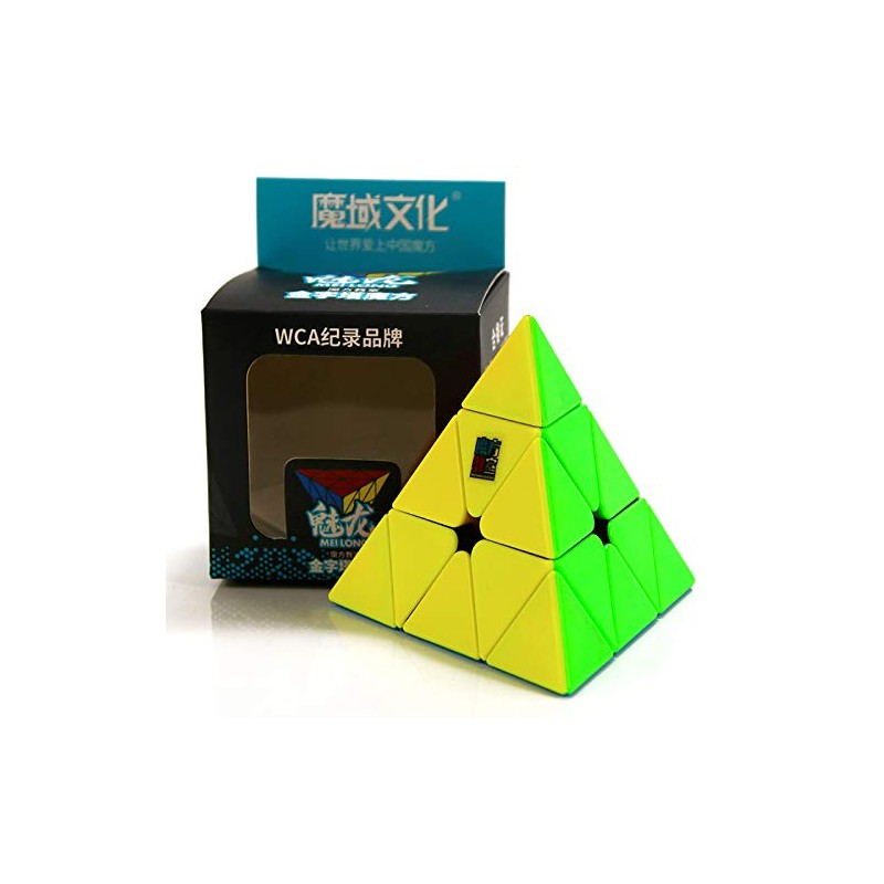 CuberSpeed Moyu Pyramid stickerless Speed Cube Cubing Classroom Triangle Speed