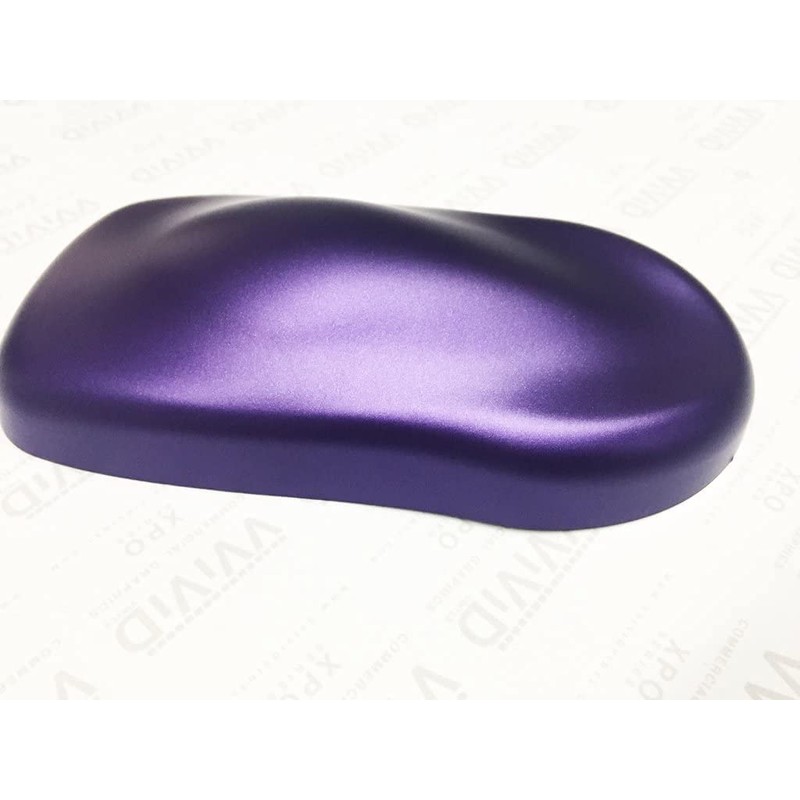 VViViD+ Matte Metallic Purple (Ghost) Vinyl Wrap Roll (2ft x