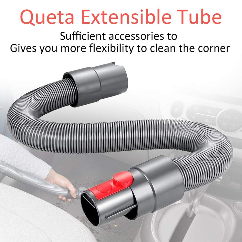 Queta Expandable Flexible Hose for Dyson V7 V8 V10 SV10