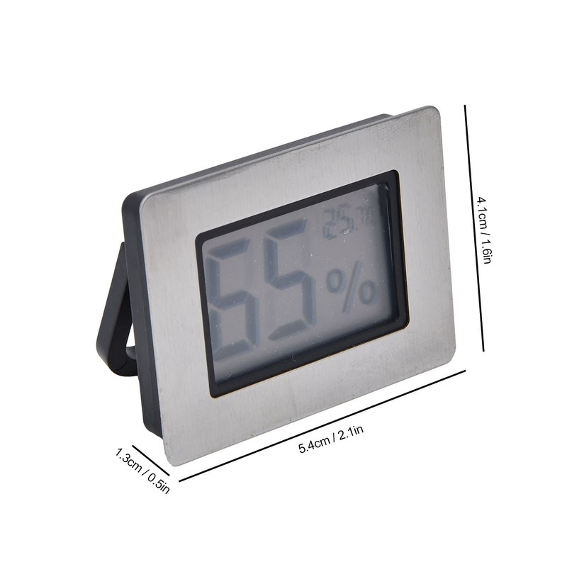 Thermometer Hygrometer Humidor Electronic Guitar Case Wine Cabinet Meter Embedded