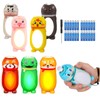 Hilngav 8 Pack Small Mini LED Flashlights for Kids- Cute