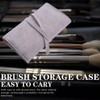 Makeup Brushes Rolling Case Pouch Portable Travel Makeup Bag Cosmetic