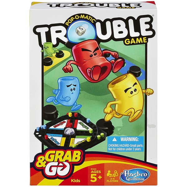 Pop-O-Matic Trouble Grab & Go Game (Travel Size)
