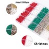 Christmas Letter Beads for Threading Bracelets DIY Crafts Letter Beads