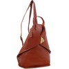 VISCONTI - Women's Leather Anti Theft Backpack - Medium Rucksack