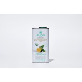 Simple Foods Organic Safflower Oil - USDA Certified Organic, Cold-Pressed 16.9 oz