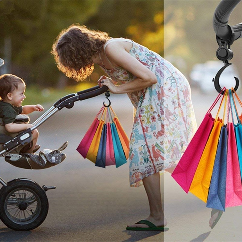 Stroller Hook, Popular! Can be used as a stroller luggage
