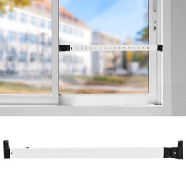 Prosecurloc Window Security Bar, Sliding Patio Anti Lift Safety Child Proof and Adjustable 16-28″ Door Stopper Security Jammer Constructed of High-Grade Iron Door Security Bars