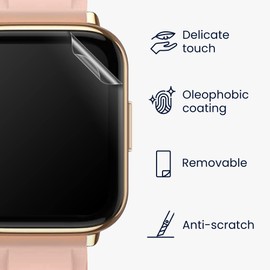 kwmobile Screen Protectors Compatible with AGPTEK LW31 - Set of 3x Clear TPU Films - Transparent