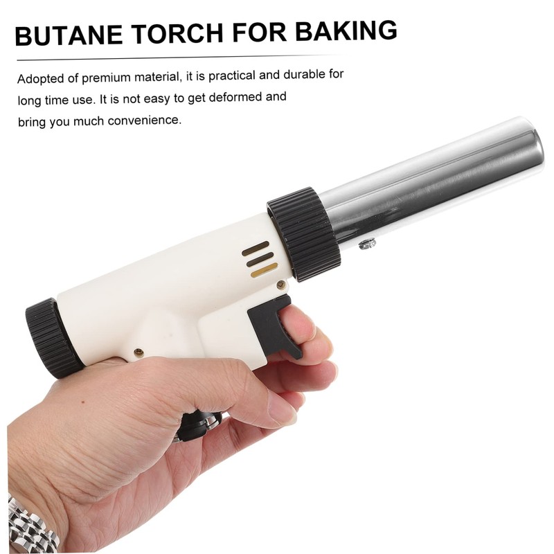 iplusmile Torch for Baking Adjustable Flame Culinary for Soldering and