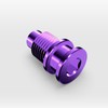 Rear Derailleur Bracket Axle Bolt for RD-R7000 RD-R7150 (Purple)