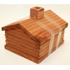 Paine's Red Cedar Log Cabin Incense Burner