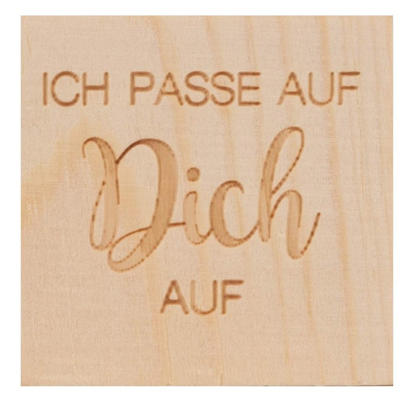 Räder Giving Lucky Box Owl I Pass auf Dich auf